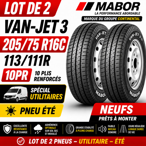 Lot pneus 205 75 r16c - pneus, 205/75