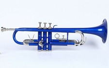 TROMPETTE ADVANCE NOUVEAU Bleu Nickel BB CLÉS TROMPETTE BB CLÉS ÉTUI RIGIDE...