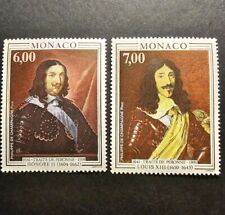 TIMBRE FRANCE MONACO ROI LOUIS XIII N°1787/1788 NEUF ** MNH 1991 