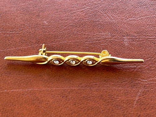 Broche barrette vintage avec