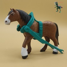 Playmobil cheval percheron-tir