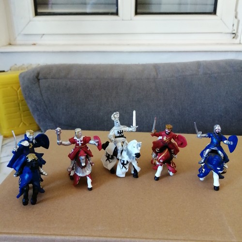 Papo lot figurine chevaliers - 5,