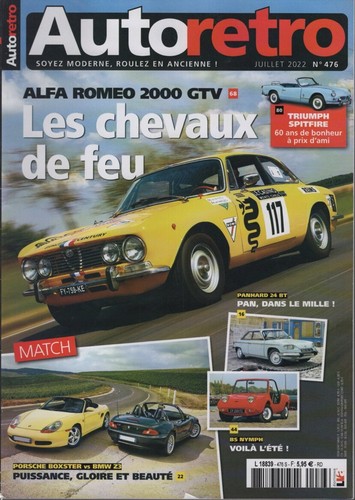 Auto retro 476 giulia - retro,