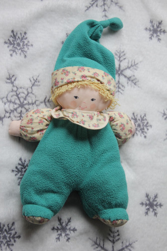 Doudou poupée lutin chiffon - lutin,