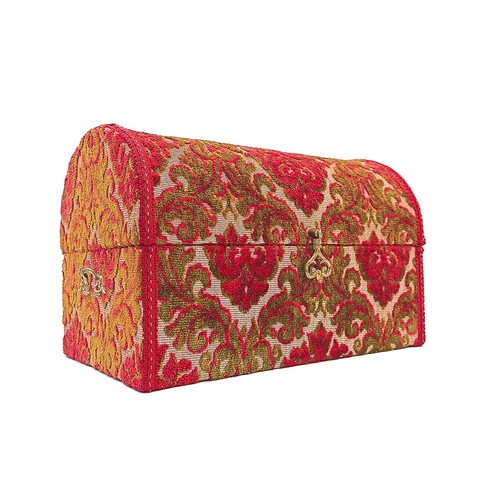 Boîte couture tapisserie - à,