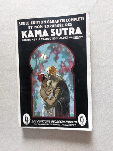 Livre kama sutra vintage - kama,