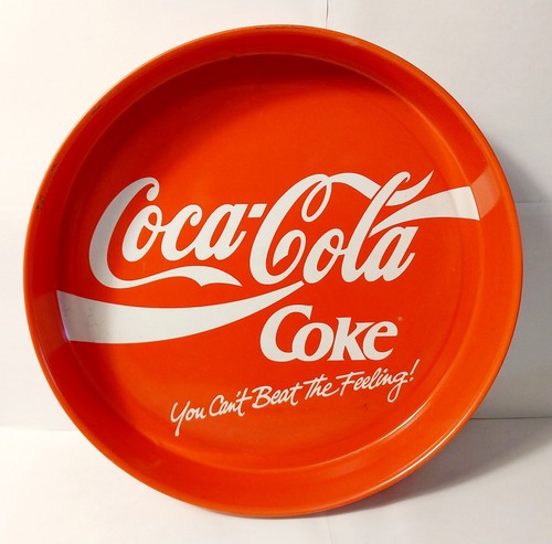 Coca cola coke plateau - cola, métal