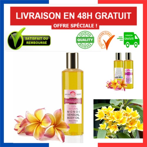Huile massage monoï - huile, ml