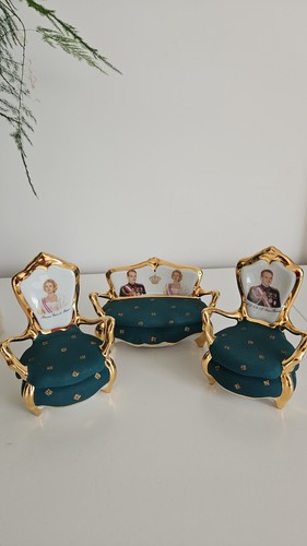 Boîtes bijoux porcelaine - boîtes, a
