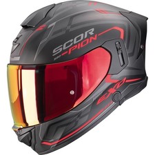 Scorpion - Casque De Moto M - EXO-530 Air Slope - Noir-Rouge Mat