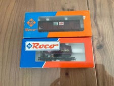 lot de 2 wagons roco minol et