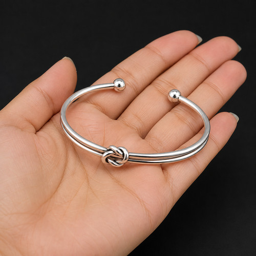 Bracelet bague manchon ouvert - bracelet,
