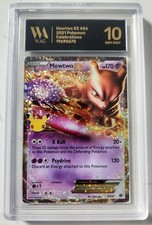 2021 Pokémon Celebrations Classic Collection Mewtwo EX 54 Wag Graded Gem Mint 10
