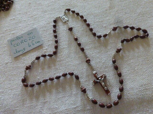 Ancien chapelet grains - chapelet,