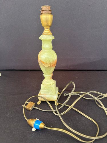 Pied lampe vintage - de, onyx