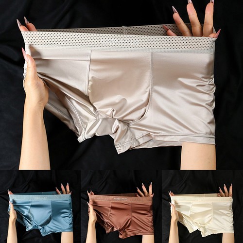 Boxer homme soie glacée - homme, en