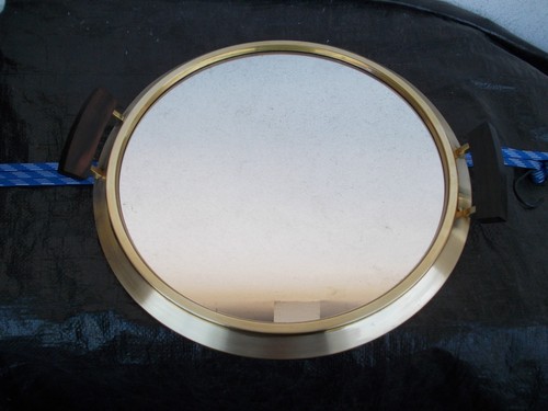 Plateau miroir art - art, deco