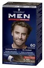 Schwarzkopf 60  Men Perfect  Gel Colorant Anti-Châtain Foncé Naturel