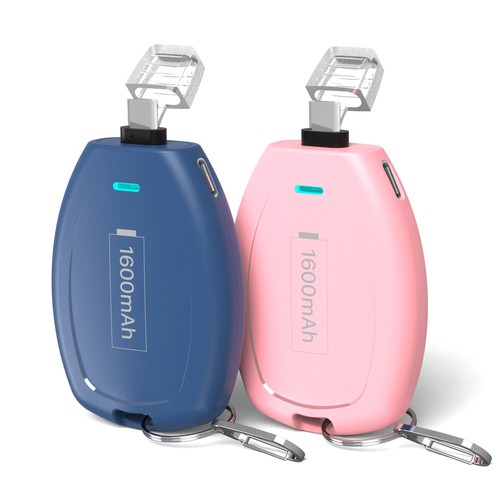 2pc portable mini keychain - 2pc,