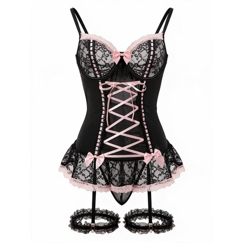 Corset dentelle avec - dentelle,