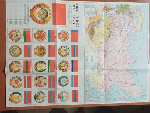 Planisphère urss supplément - planisphère,
