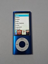 Apple iPod Nano 5th Generation A1320 Blue 8GB Tested Working