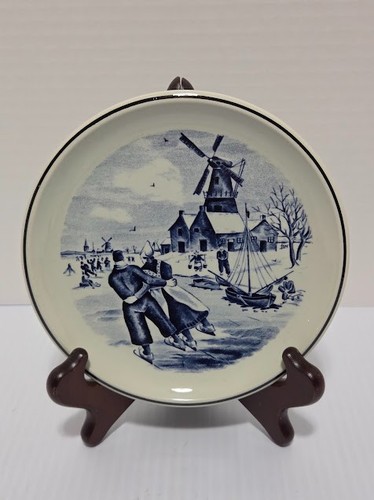 Boch delft wall plate blue - wall,