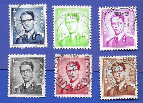 Timbres belgique 1953 roi - ,