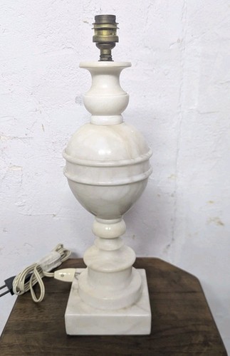 Lampe albatre vintage - albatre, 60/70