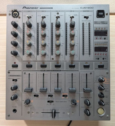 Pioneer djm 600 - 4-channel, dj