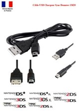 Câble USB Chargeur Sync 1M20 Nintendo DSi / XL 2DS 3DS / XL New 2DS / 3DS / XL
