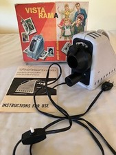 Vintage VistaRama  Episcope Projector  with box and instructions - Tested Works
