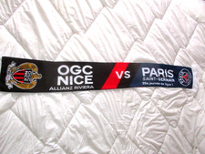 echarpe scarf OGC NICE PSG PARIS SG  2016-2017 LIGUE 1 Championnat france
