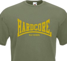 T-Shirt HARDCORE ( graphisme Lonsdale ) - Old School NYHC Madball Agnostic Metal