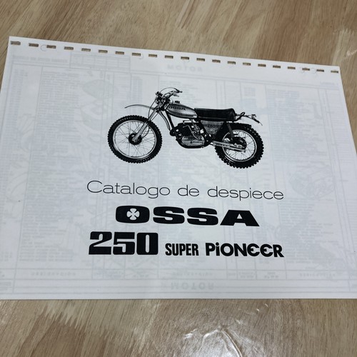 Ossa moto 250 super - , pionneer