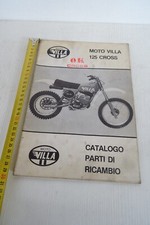 Moto cross Villa 125 spare parts catalog