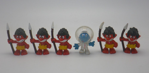 Schtroumpfs cosmonaute avec - schtroumpfs,