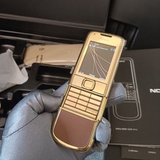 LUXURY GENUINE NOKIA 8800 GOLD ARTE BROWN 1GB 8800a RM-451 UNLOCKED MOBILE PHONE