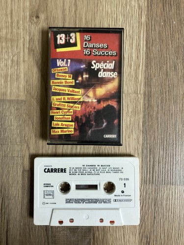 Cassette audio danses 16 - cassette, audio-16