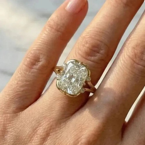 Bague diamant cultivé - diamant, en