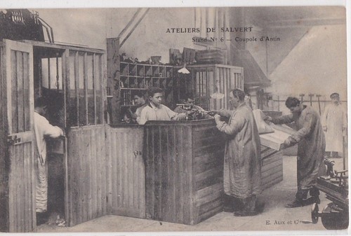 Cpa paris usine - 2e,