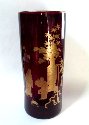 Rare vase baccarat décor - vase,