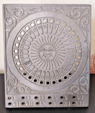 CALENDRIER PERPETUEL VINTAGE -