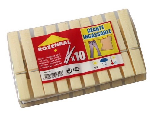Pince linge plastique geante - pince, a