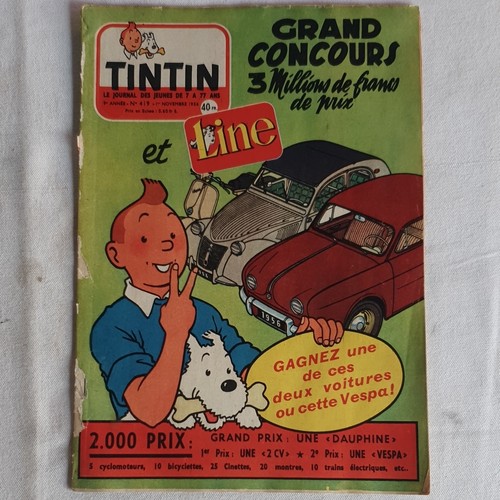 Journal tintin 419 1956 - n°419,