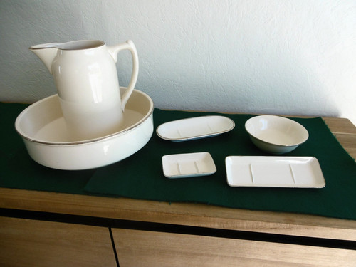 Ensemble toilette faience - ensemble,