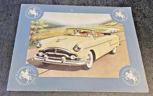 Album autos 1954 chocolat - album,