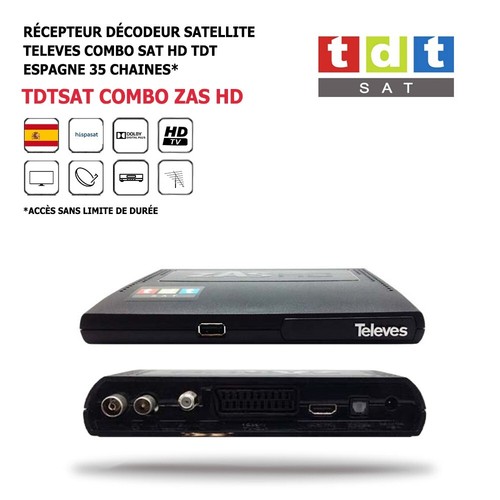 Récepteur décodeur satellite - récepteur,