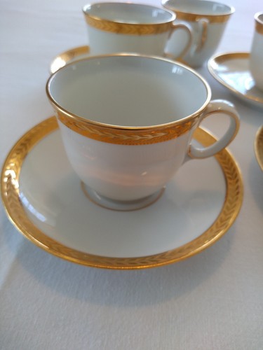 Tasses moka soucoupes - moka, et