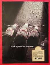 Press advertisement: BYRRH Aperitif with old wines from THUIR Catalan Country 1974